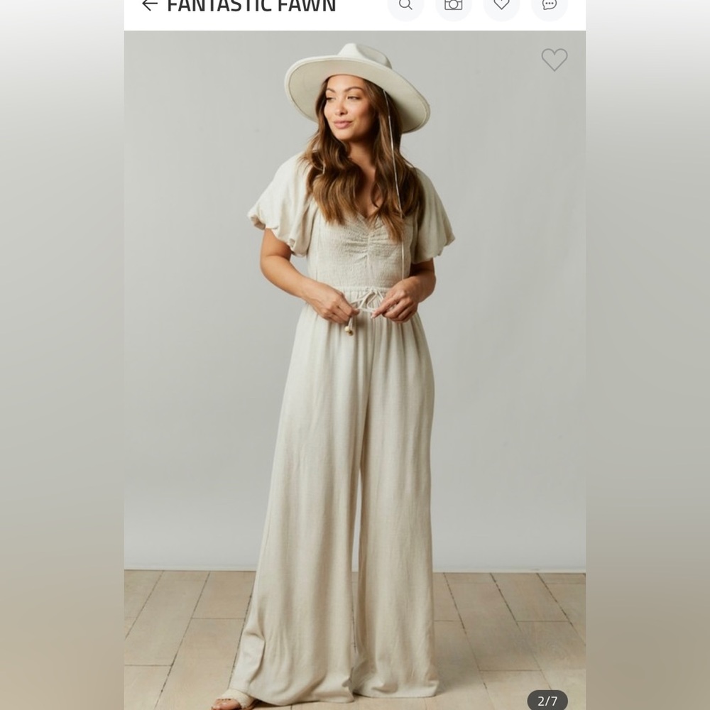 NWT Fantastic Fawn Boutique Jumpsuit